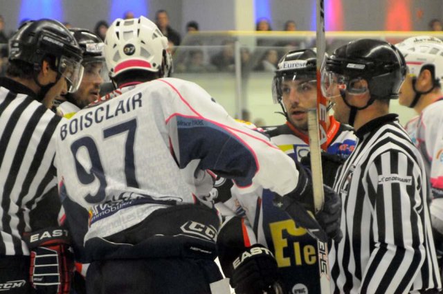 Photo hockey match Caen  - Epinal  le 06/11/2010