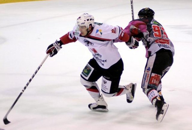Photo hockey match Amiens  - Briançon  le 06/11/2010