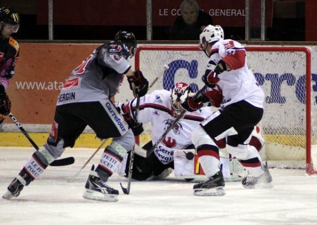 Photo hockey match Amiens  - Briançon  le 06/11/2010