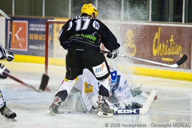 Photo hockey match Strasbourg  - Mont-Blanc le 23/09/2008