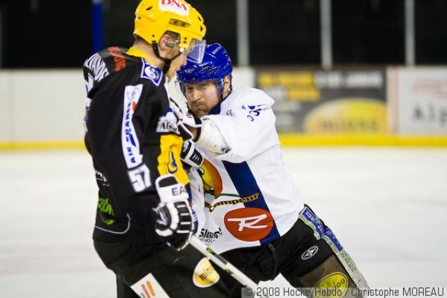 Photo hockey match Strasbourg  - Mont-Blanc le 23/09/2008