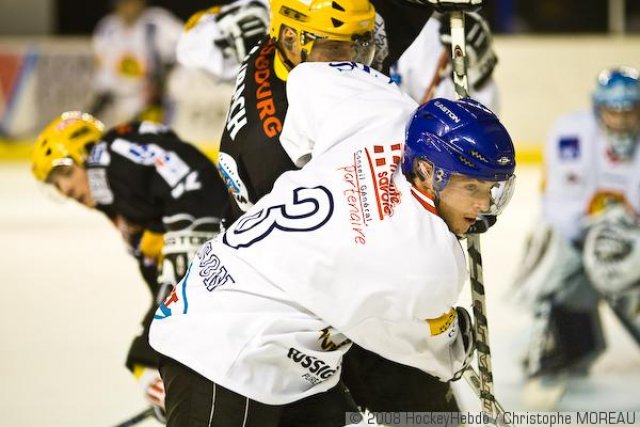 Photo hockey match Strasbourg  - Mont-Blanc le 23/09/2008