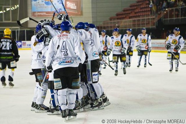 Photo hockey match Strasbourg  - Mont-Blanc le 23/09/2008