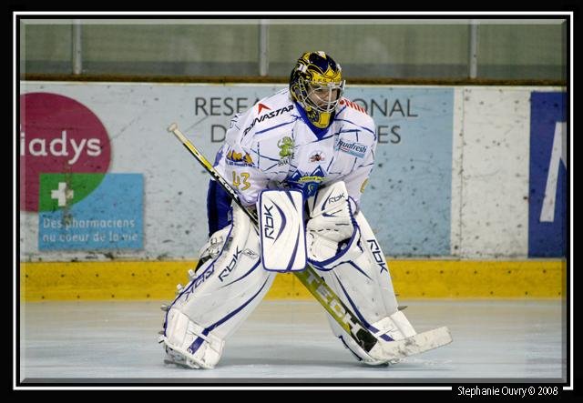 Photo hockey match Rouen - Villard-de-Lans le 23/09/2008