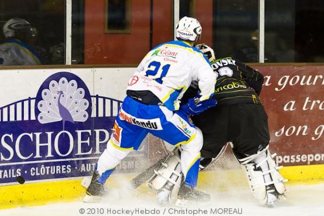 Photo hockey match Strasbourg  - Gap  le 06/11/2010