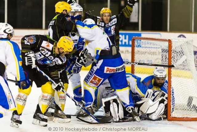 Photo hockey match Strasbourg  - Gap  le 06/11/2010