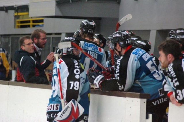 Photo hockey match Caen  - Chamonix  le 08/03/2008