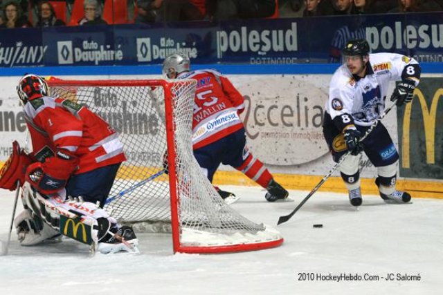 Photo hockey match Grenoble  - Chamonix  le 17/11/2010