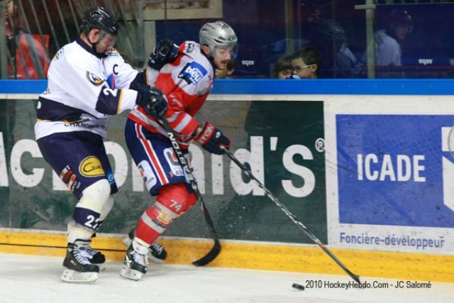 Photo hockey match Grenoble  - Chamonix  le 17/11/2010
