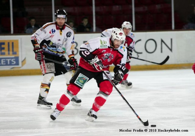 Photo hockey match Briançon  - Morzine-Avoriaz le 20/11/2010