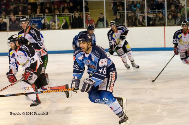 Photo hockey match Angers  - Caen  le 20/11/2010