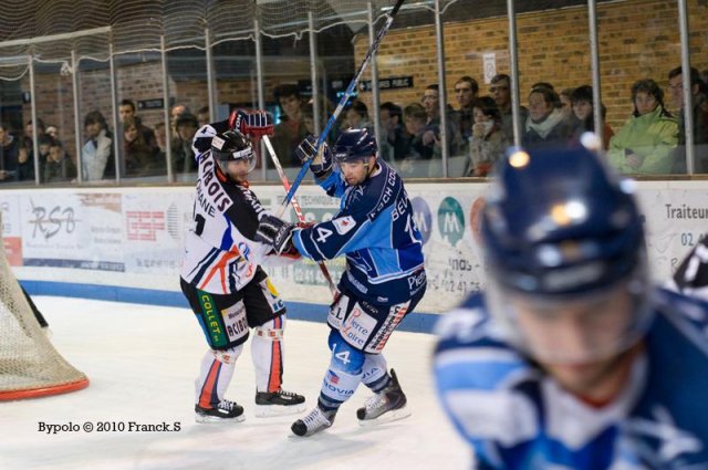 Photo hockey match Angers  - Caen  le 20/11/2010