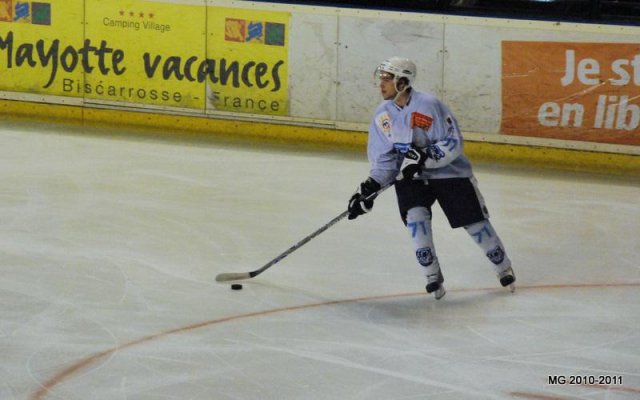 Photo hockey match Bordeaux - Montpellier  le 20/11/2010