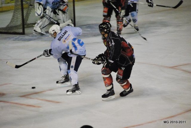 Photo hockey match Bordeaux - Montpellier  le 20/11/2010