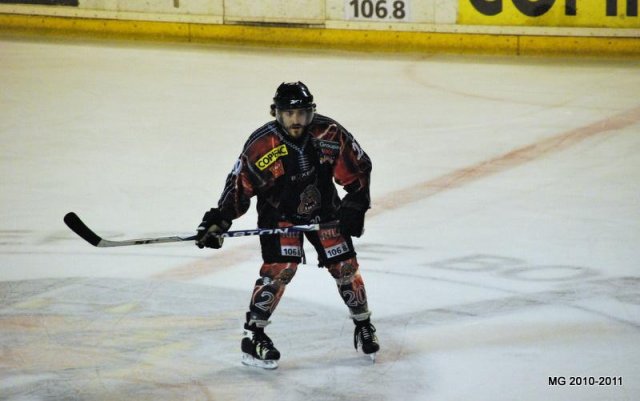 Photo hockey match Bordeaux - Montpellier  le 20/11/2010