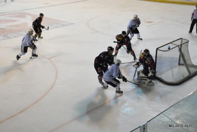 Photo hockey match Bordeaux - Montpellier  le 20/11/2010