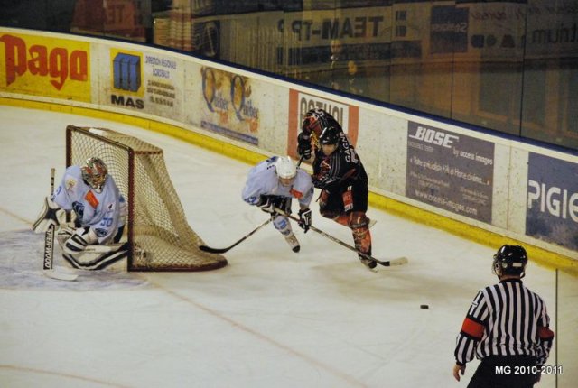 Photo hockey match Bordeaux - Montpellier  le 20/11/2010