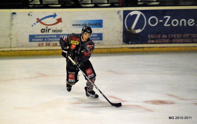 Photo hockey match Bordeaux - Montpellier  le 20/11/2010