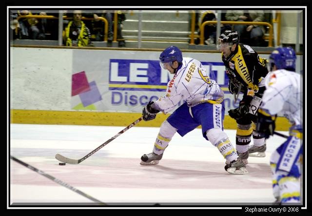 Photo hockey match Rouen - Villard-de-Lans le 23/09/2008