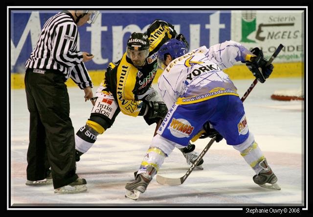 Photo hockey match Rouen - Villard-de-Lans le 23/09/2008