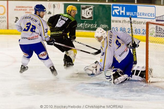 Photo hockey match Strasbourg  - Villard-de-Lans le 20/11/2010