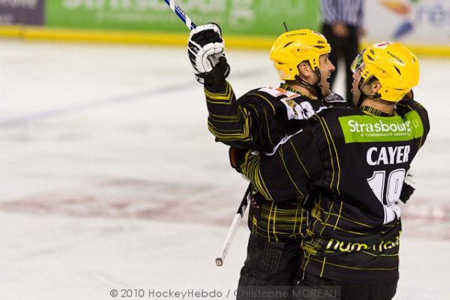 Photo hockey match Strasbourg  - Villard-de-Lans le 20/11/2010