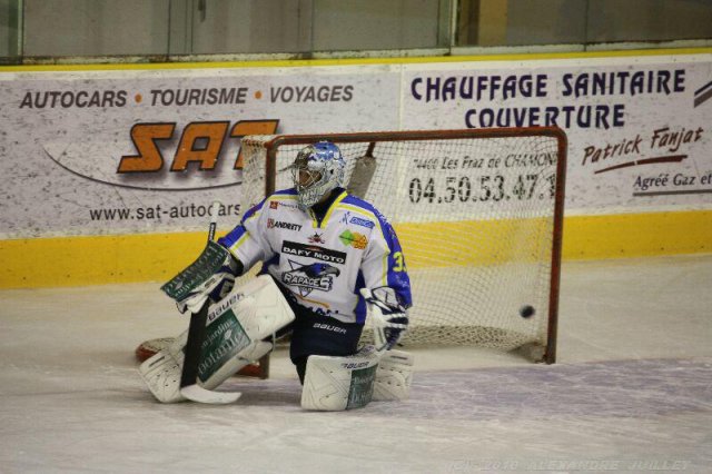 Photo hockey match Chamonix  - Gap  le 27/11/2010
