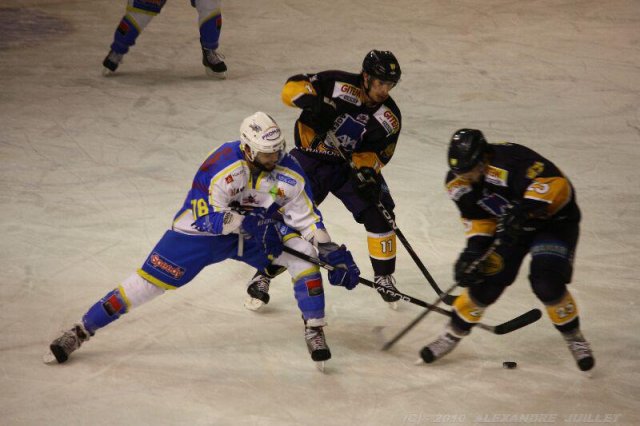 Photo hockey match Chamonix  - Gap  le 27/11/2010