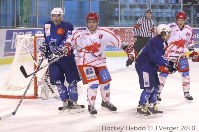 Photo hockey match Montpellier  - Valence le 27/11/2010