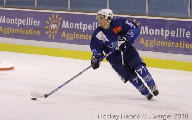 Photo hockey match Montpellier  - Valence le 27/11/2010