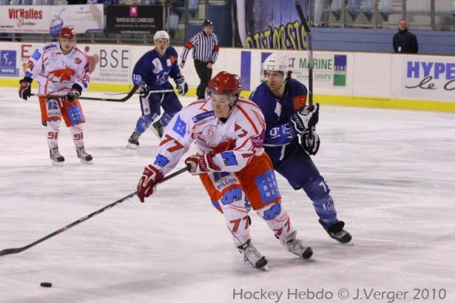 Photo hockey match Montpellier  - Valence le 27/11/2010