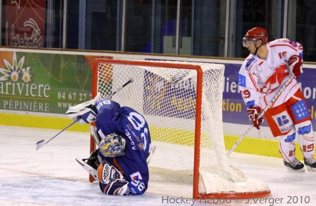 Photo hockey match Montpellier  - Valence le 27/11/2010