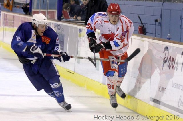 Photo hockey match Montpellier  - Valence le 27/11/2010