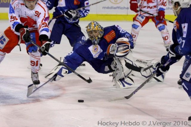 Photo hockey match Montpellier  - Valence le 27/11/2010