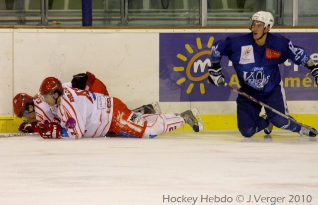 Photo hockey match Montpellier  - Valence le 27/11/2010