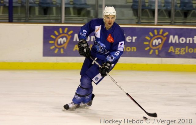 Photo hockey match Montpellier  - Valence le 27/11/2010