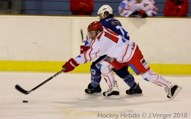 Photo hockey match Montpellier  - Valence le 27/11/2010
