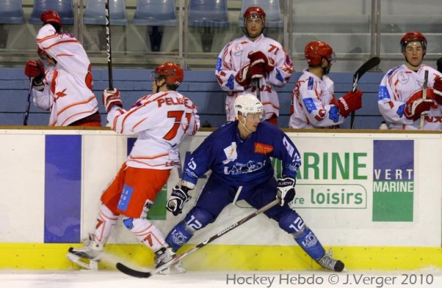 Photo hockey match Montpellier  - Valence le 27/11/2010