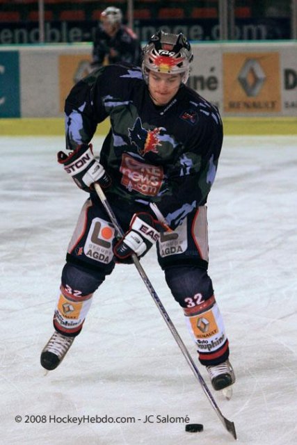 Photo hockey match Grenoble  - Angers  le 23/09/2008