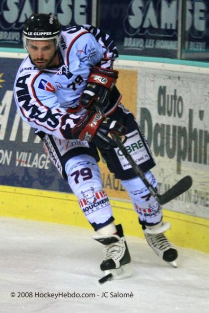Photo hockey match Grenoble  - Angers  le 23/09/2008