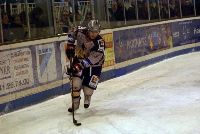 Photo hockey match Angers  - Grenoble  le 30/11/2010