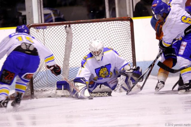 Photo hockey match Clermont-Ferrand - Wasquehal Lille le 04/12/2010