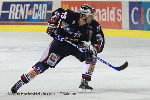 Photo hockey match Grenoble  - Angers  le 23/09/2008