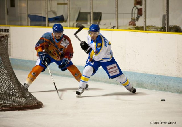 Photo hockey match Clermont-Ferrand - Wasquehal Lille le 04/12/2010