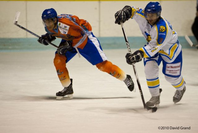 Photo hockey match Clermont-Ferrand - Wasquehal Lille le 04/12/2010
