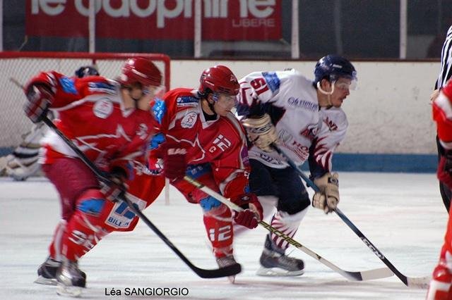 Photo hockey match Valence - Nice le 04/12/2010