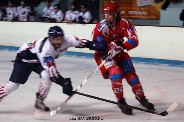 Photo hockey match Valence - Nice le 04/12/2010