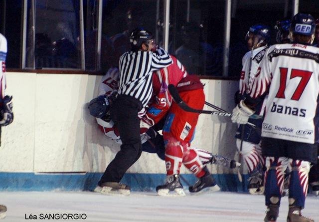 Photo hockey match Valence - Nice le 04/12/2010