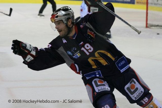 Photo hockey match Grenoble  - Angers  le 23/09/2008
