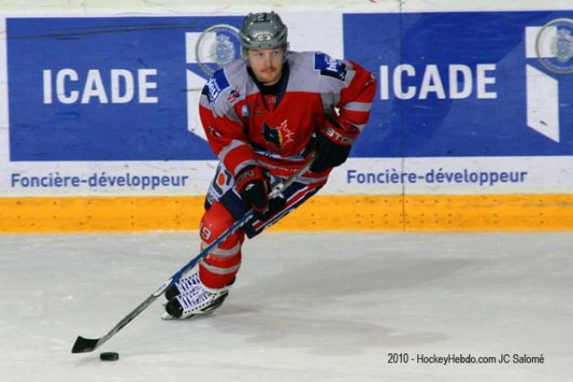 Photo hockey match Grenoble  - Angers  le 07/12/2010